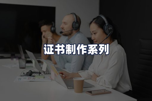 证书制作系列